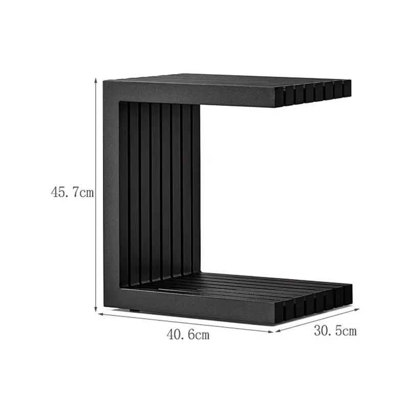 Caicos aluminum side table 4