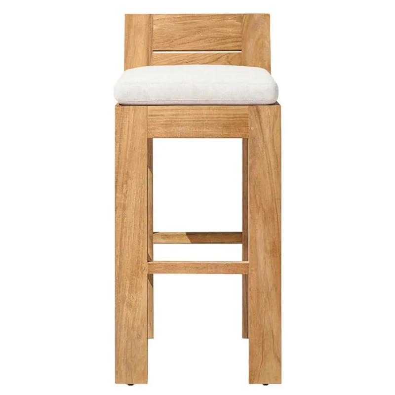 Marbella Teak bar stool 1