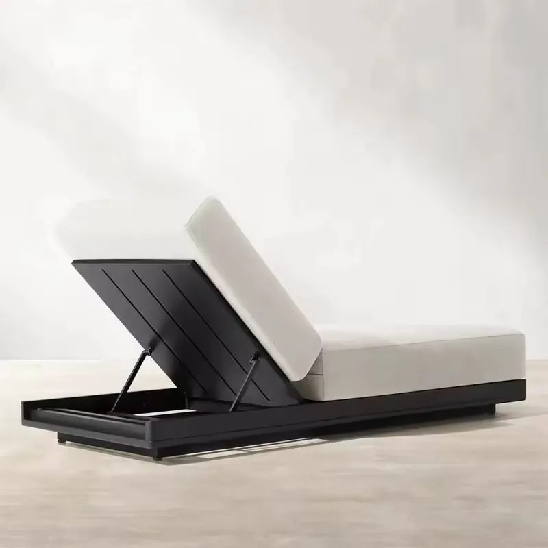 Santos Aluminum sun lounger Chaises 3