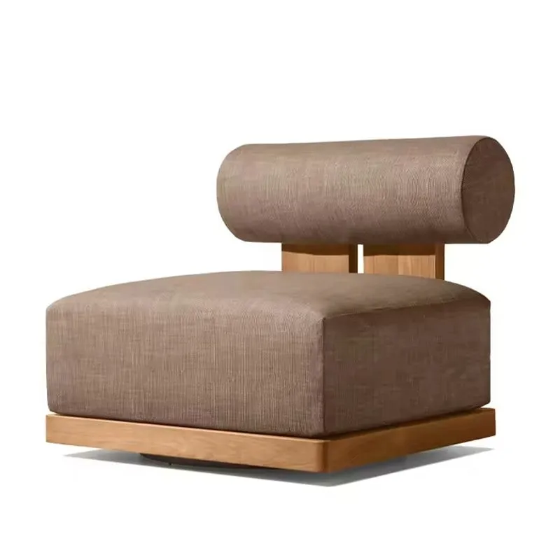 Vigo Teak Swivel Lounge Chair 1